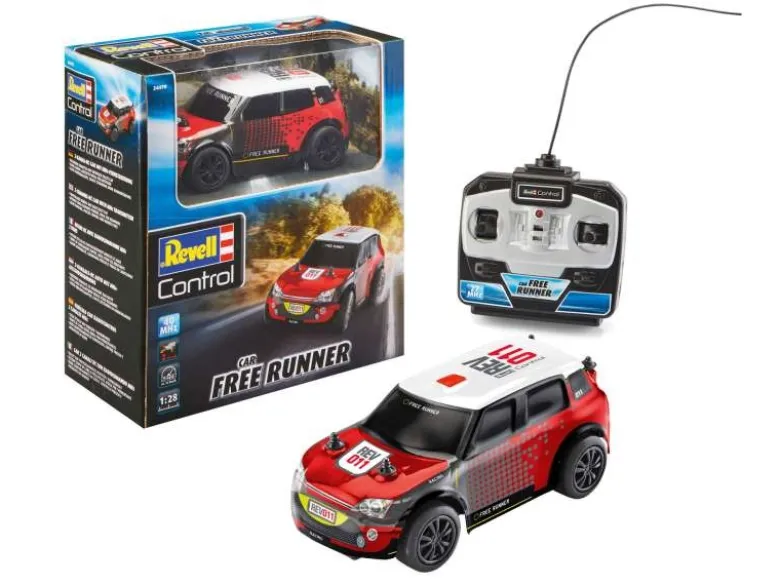 Revell 24470RC Rallye Car Free Runner 1:28 40MHz
