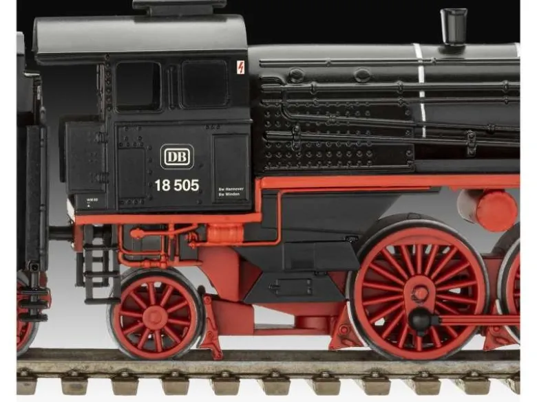 Revell 02167Schnellzuglok BR 18 505 mit Tender 2'3' T38, Bausatz 1:87