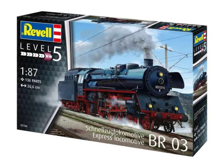 Revell 02166Schnellzuglokomotive BR03 Bausatz 1:87