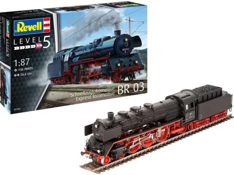 Revell 02166Schnellzuglokomotive BR03 Bausatz 1:87