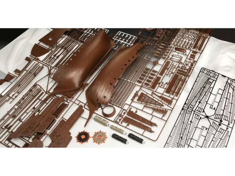 Revell 05620Spanische Galleone, Modellbausatz 1:96