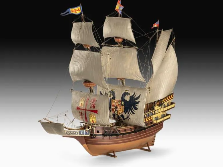 Revell 05620Spanische Galleone, Modellbausatz 1:96