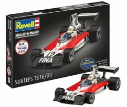 Revell 77739Starter Kit Formel 1 Surtees TS16/03 - Bausatz 1:32 Modellbausatz mit Basiszubehör