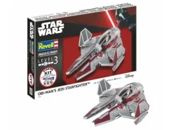 Revell 73607Starter Kit 'Obi-Wan's Starfighter' Star Wars, Bausatz 1:58 Modellbausatz mit Basiszubehör
