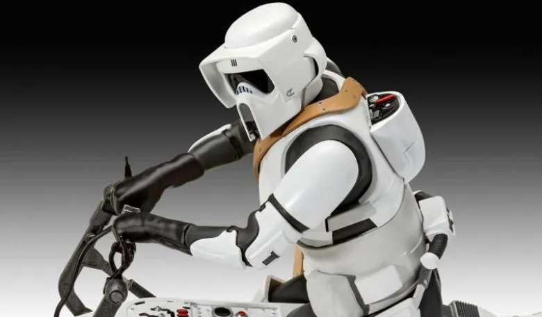 Revell 06786Star Wars Speeder Bike, Bausatz 1:12