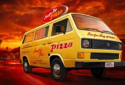 Revell 07725Stranger Things, Argyle's VWT3 Surfer Boy Pizza V Bausatz 1:25