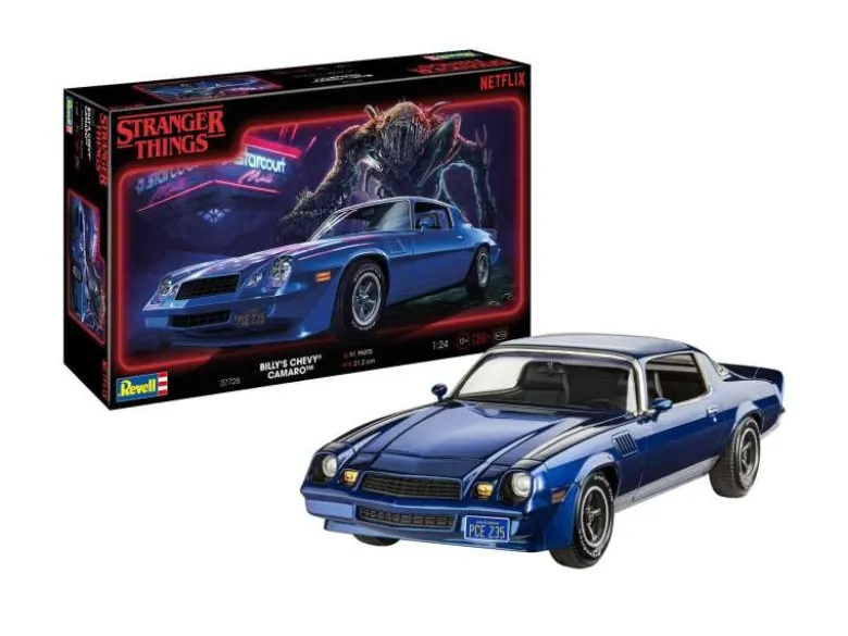 Revell 07728'Stranger Things' Billy's Chevy Camaro Z/28, Bausatz 1:24
