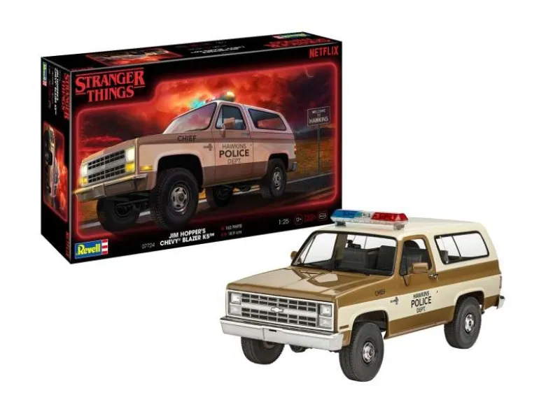 Revell 07724'Stranger Things' Jim Hopper´s Chevy® Blazer K5 Bausatz 1:25