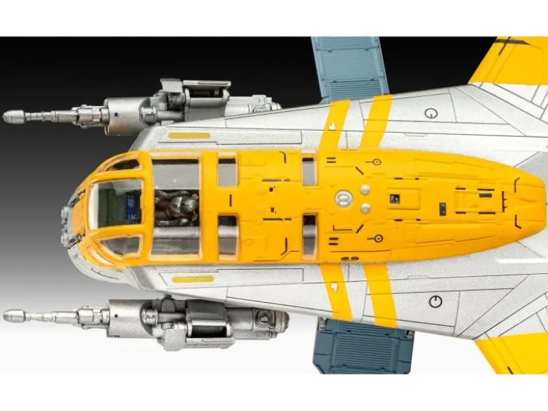 Revell 06747The Mandalorian and Grogu: Razor Crest, Modellbausatz 1:72