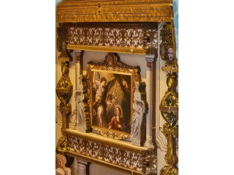 Revell 00542Tiny Adventures - Bridgerton 'The Duke and I' Book Nook - Miniaturwelt aus Holz zum Zusammenbauen