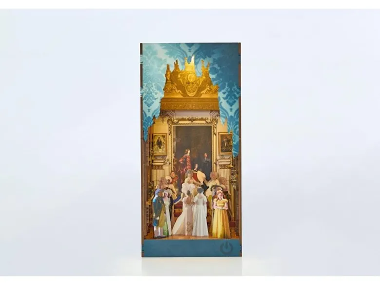 Revell 00542Tiny Adventures - Bridgerton 'The Duke and I' Book Nook - Miniaturwelt aus Holz zum Zusammenbauen