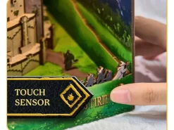 Revell 00536Tiny Adventures - Herr der Ringe 'Minas Tirith' Book Nook - Miniaturwelt aus Holz zum Zusammenbauen