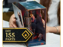 Revell 00537Tiny Adventures - Herr der Ringe 'Barad-Dûr' Book Nook - Miniaturwelt aus Holz zum Zusammenbauen