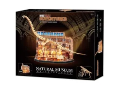 Revell 00619Tiny Adventures - Natural Museum 'Brachiosaurus' Book Nook - Miniaturwelt aus Holz zum Zusammenbauen