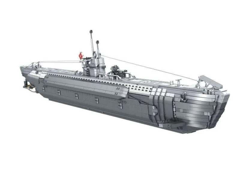 Revell 00960U-Boot 'Das Boot' - Brick System Klemmbaustein Set 1:56 6608 Teile länge 120cm