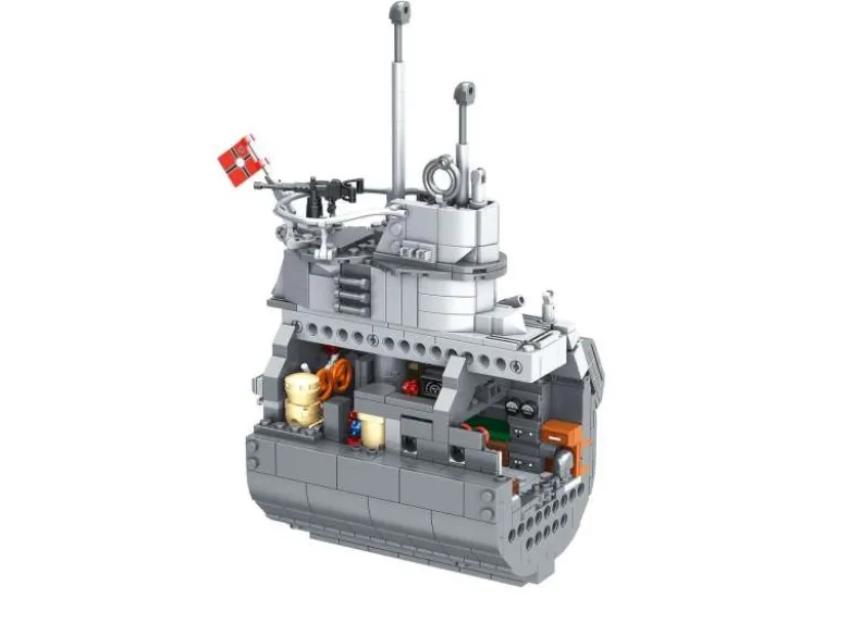 Revell 00960U-Boot 'Das Boot' - Brick System Klemmbaustein Set 1:56 6608 Teile länge 120cm