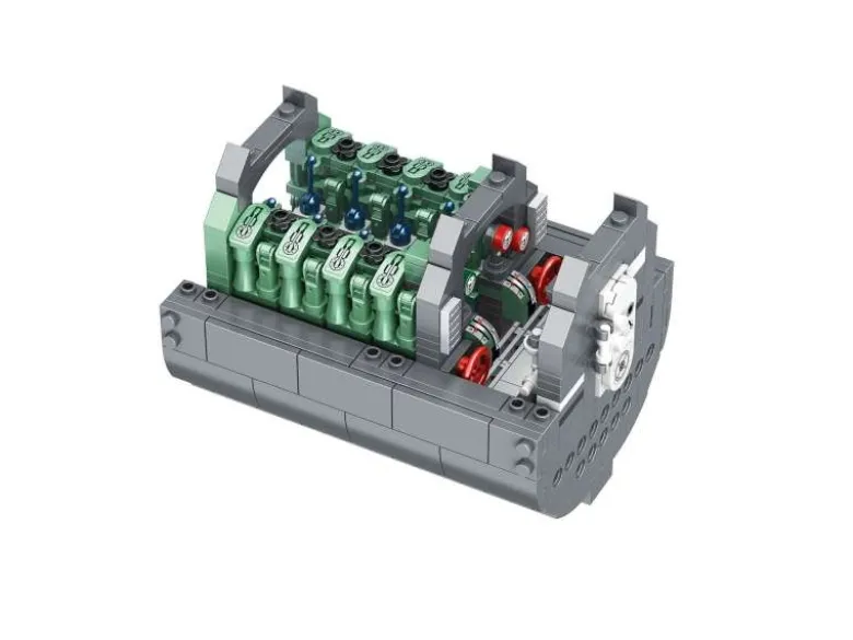 Revell 00960U-Boot 'Das Boot' - Brick System Klemmbaustein Set 1:56 6608 Teile länge 120cm