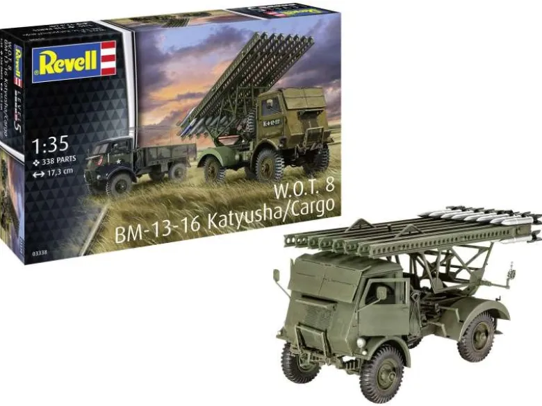 Revell 03338W.O.T. 8 BM-13-16 Katyusha/Cargo Modellbausatz 1:35
