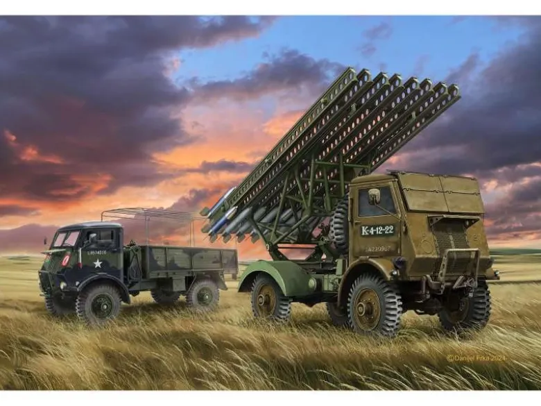 Revell 03338W.O.T. 8 BM-13-16 Katyusha/Cargo Modellbausatz 1:35