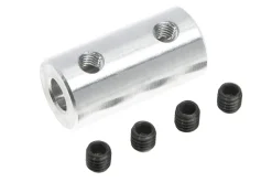 REVTEC GF-4005-008Aluminium Kupplung - Welle 3.2/4mm - 9mm Außendurchmesser
