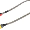 REVTEC GF-1207-011-BLadekabel XT60, 400mm Silikonkabel flach