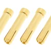 REVTEC GF-1000-016Goldkontakt Adapter 4mm Buchse zu 5mm Stecker