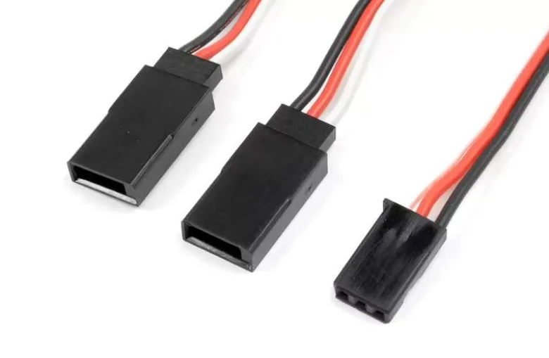 REVTEC GF-1100-021Servo Y-Kabel - Futaba - 22AWG / 60 Litzen - 30cm - 1 Stück