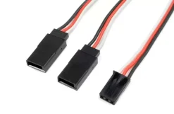 REVTEC GF-1100-020Servo Y-Kabel - Futaba - 22AWG / 60 Litzen - 15cm - 1 Stück