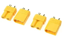 REVTEC GF-1030-001Stecker - XT-30 - vergoldet - Stecker + Buchse - 2 Paare