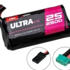 robbe 7416RO-POWER ULTRA LiIo 2500MAH 7,4V 10C 18650 Empfängerakku