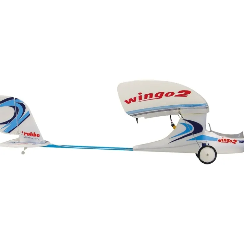 robbe 2656Wingo 2 Kit Bausatz 'You can fly' Brushless 1100mm PNP Mit Brushless Motor, Regler und Servo