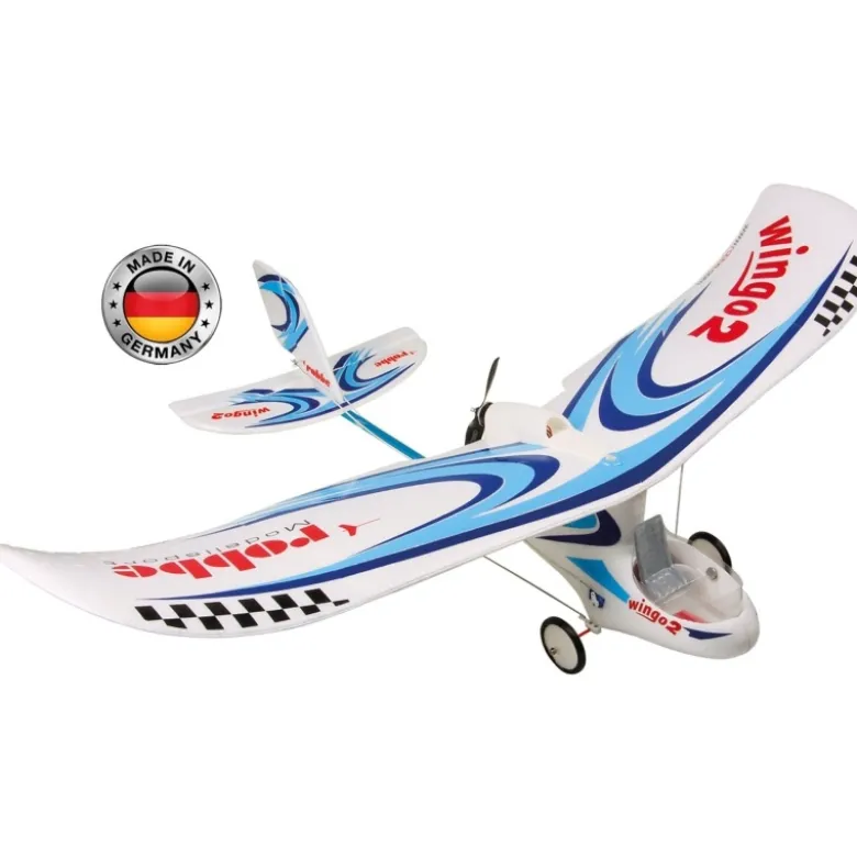 robbe 2656Wingo 2 Kit Bausatz 'You can fly' Brushless 1100mm PNP Mit Brushless Motor, Regler und Servo