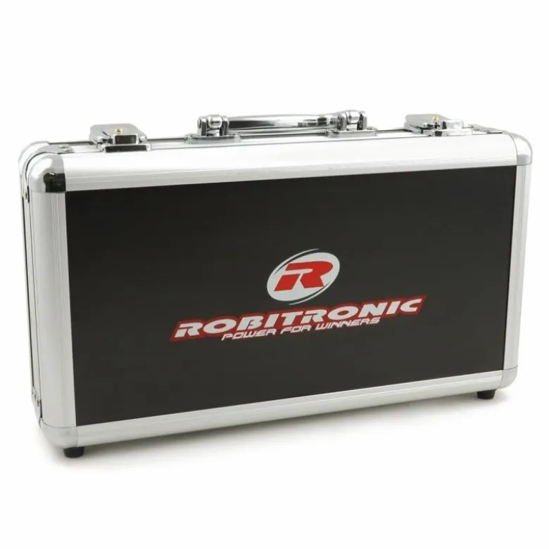 Robitronic R14025Akku Koffer für 8 Akkus Lipo Nimh