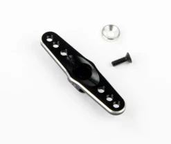 Robitronic R17028Aluminium Servo Arm 25 Z. doppel (leicht) Schwarz
