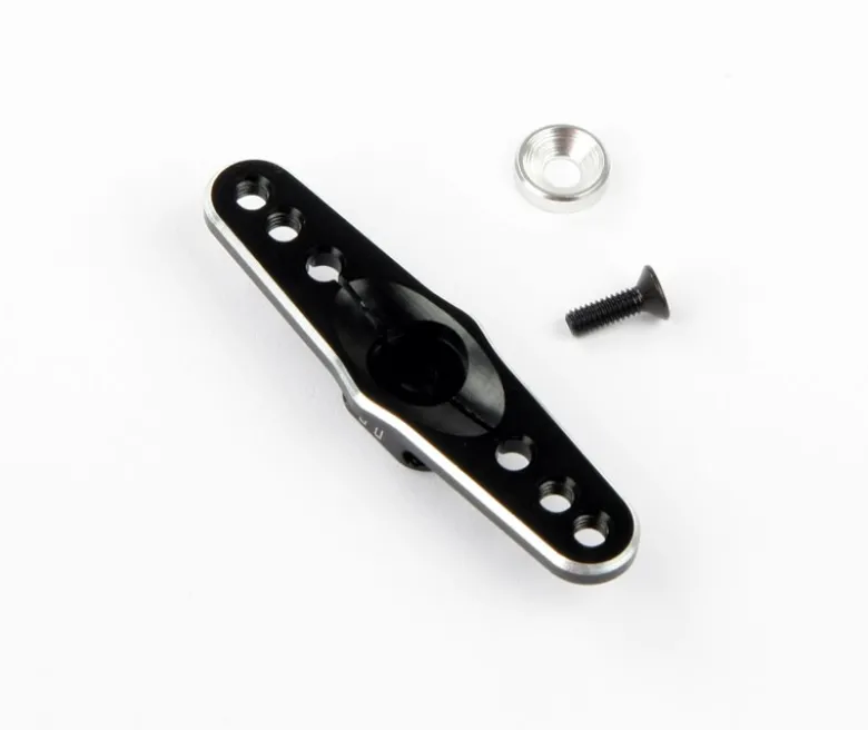 Robitronic R17028Aluminium Servo Arm 25 Z. doppel (leicht) Schwarz
