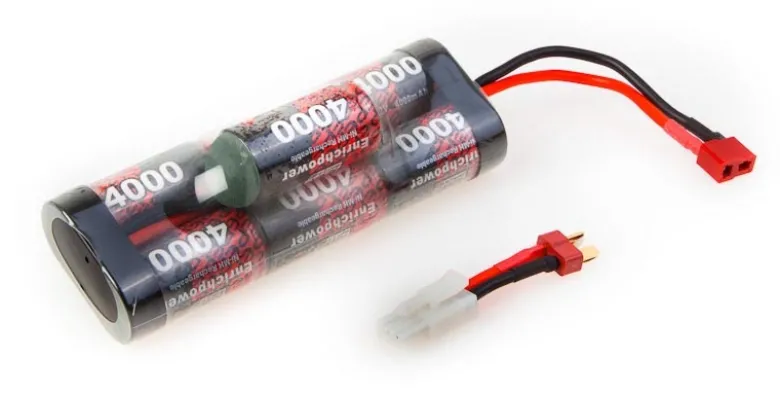 Robitronic R05151NiMH 8,4V, 4000mAh, Hump Pack, T-Stecker & Tamiya