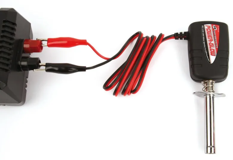 Robitronic R06103Power Glow Glühkerzenstarter zum Anschluß an 2.5V-20V