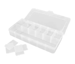 Robitronic R14033Sortierkasten 12 Fächer variabel 260x125x43.5mm