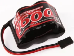 Robitronic RX161NiMH 1600mAh, 3+2 Zellen 2/3 A, Empfänger Akku Hump