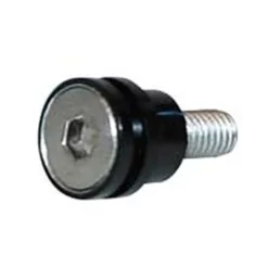 Robitronic TS458BKMotorbefestigungsschraube mit Kühlkörper (2 Stk) Schwarz