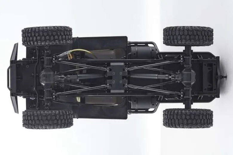 ROC Hobby DPROC11036RSBUAtlas Mud Master 4WD Crawler 1:10 2.4GHz RTR blau