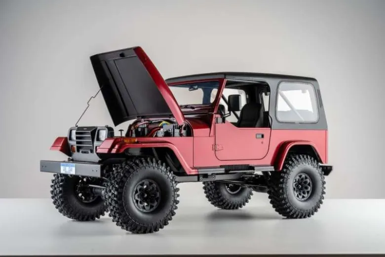 ROC Hobby DPROC11033V2Mashigan 4WD 1:10 Crawler V2 - 2.4GHz RTR, rot XT60