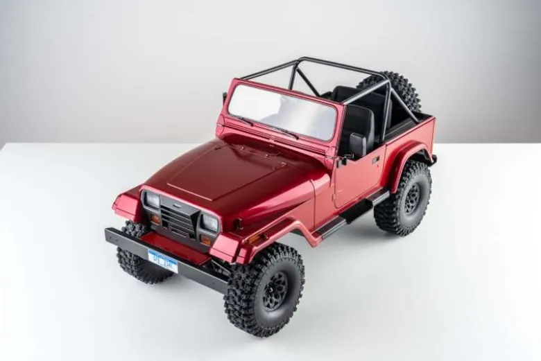 ROC Hobby DPROC11033V2Mashigan 4WD 1:10 Crawler V2 - 2.4GHz RTR, rot XT60
