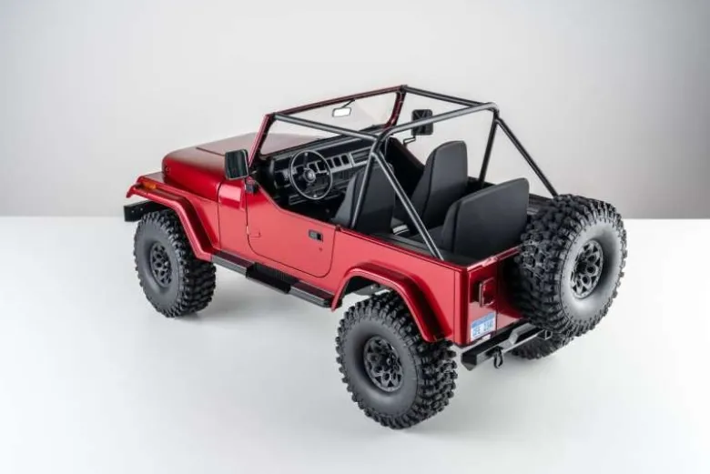 ROC Hobby DPROC11033V2Mashigan 4WD 1:10 Crawler V2 - 2.4GHz RTR, rot XT60