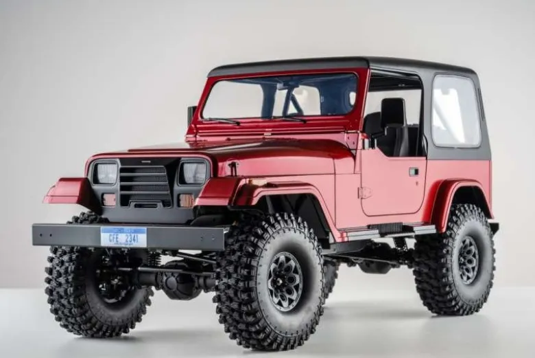 ROC Hobby DPROC11033V2Mashigan 4WD 1:10 Crawler V2 - 2.4GHz RTR, rot XT60