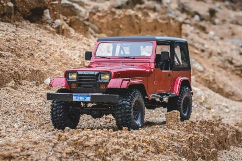 ROC Hobby DPROC11033V2Mashigan 4WD 1:10 Crawler V2 - 2.4GHz RTR, rot XT60