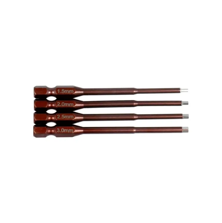 Rockamp RA50324Powertool Bits Innensechskant Set 1.5, 2.0, 2.5, 3.0mm