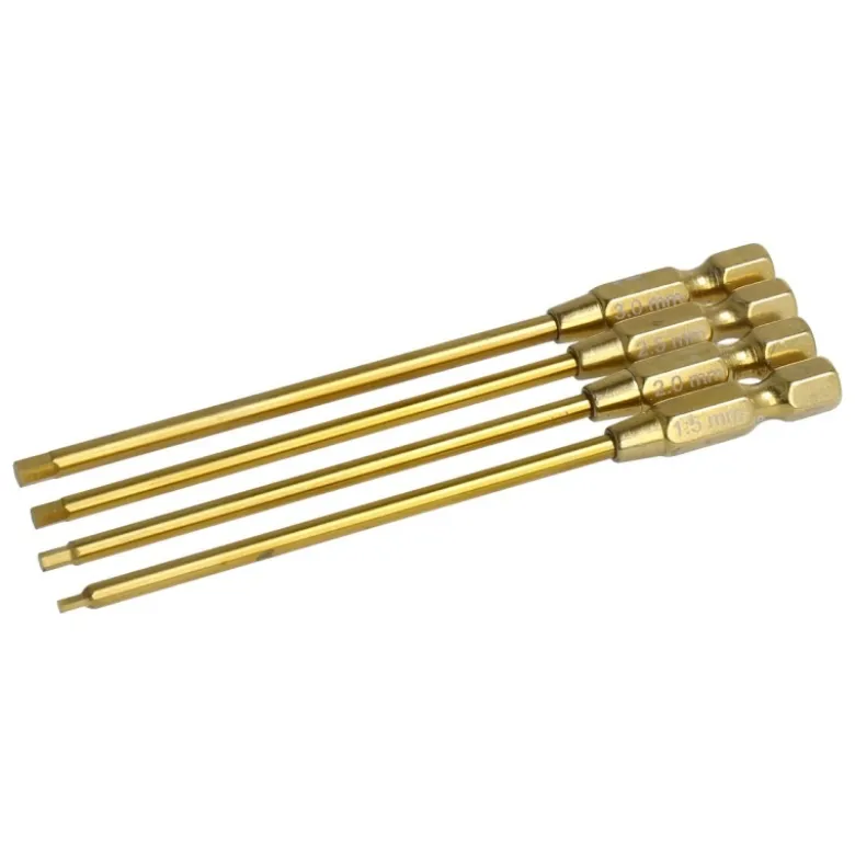 Rockamp RA50327Powertool Bits Innensechskant Set 1.5/2.0/2.5/3.0 mm