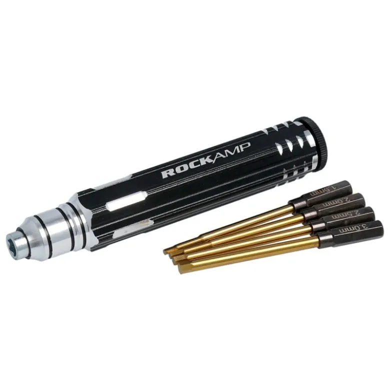 Rockamp RA50322Schnellwechsel Innensechskant 4in1 HSS Titan beschichtet