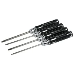 Rockamp RA50302Schraubendreher Kreuz & Schlitz Set -3.0/-4.0/+3.0/+5.0